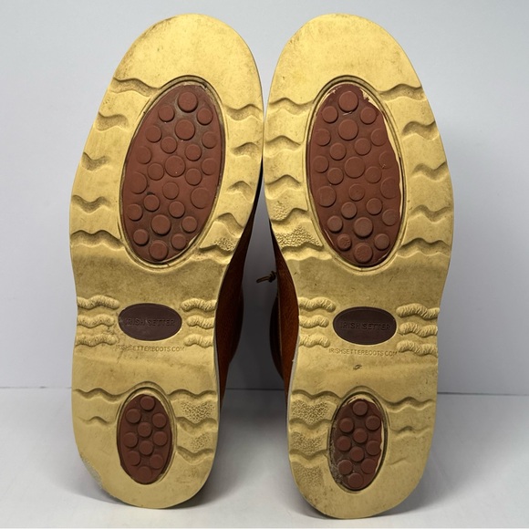 Red Wing Irish Setter 838 Mens 11D Brown Leather Moc Toe Work Boots UltraDry - Picture 13 of 16